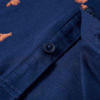 Camisa de criança azul-marinho 92