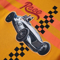 T-shirt de manga comprida para criança cor ocre 92