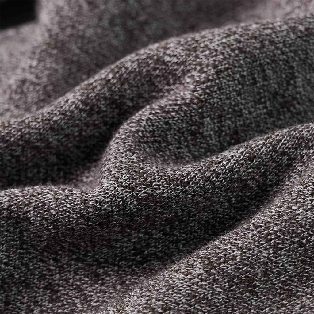 Calças de fato de treino para criança cinzento-escuro mesclado 92