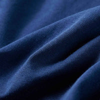 T-shirt de manga comprida para criança azul-ganga 92