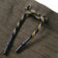 Calças de fato de treino para criança caqui-escuro mesclado 92