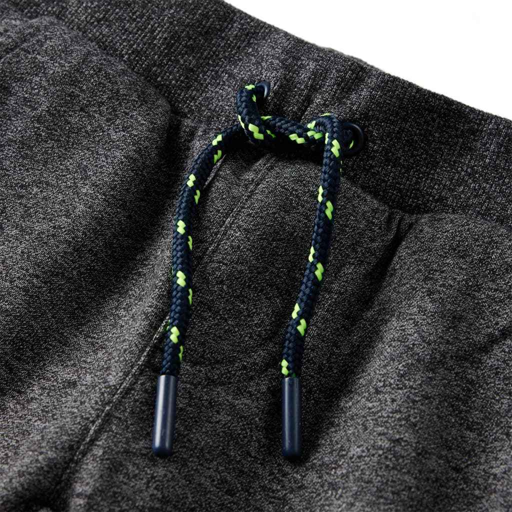 Calças de fato de treino para criança cinzento mesclado 92