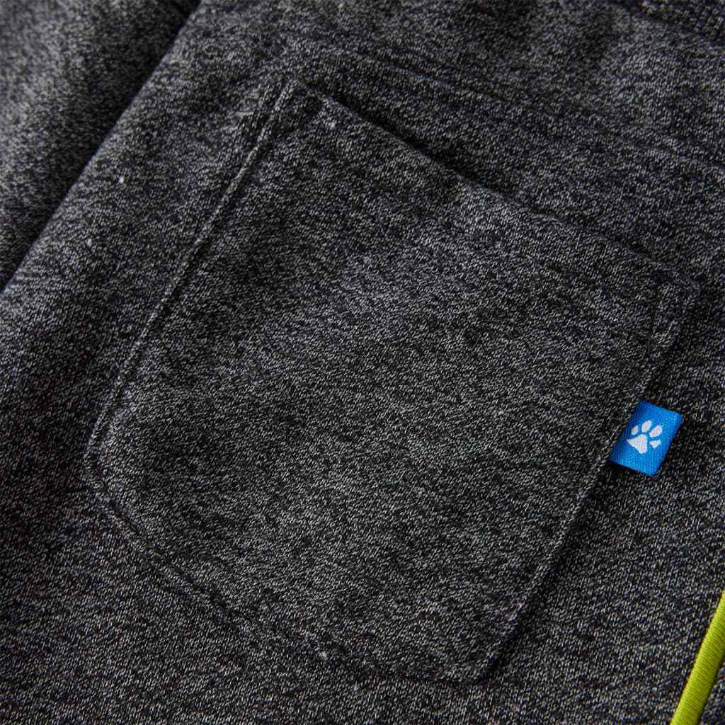 Calças de fato de treino para criança cinzento mesclado 92