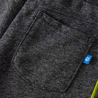 Calças de fato de treino para criança cinzento mesclado 92