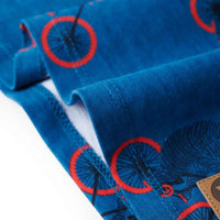 Pijama de manga comprida para criança azul-petróleo 92