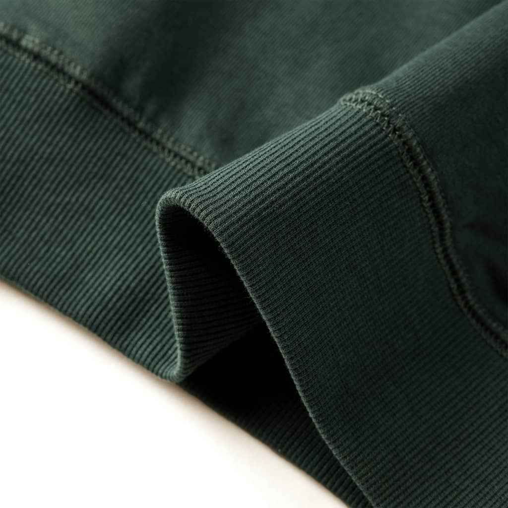 Camisola para criança verde-escuro 92