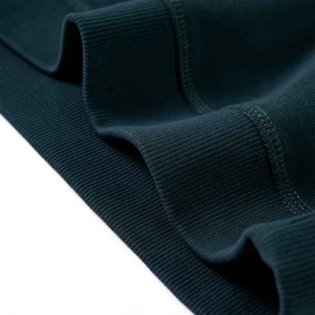 Sweatshirt para criança verde-musgo 92