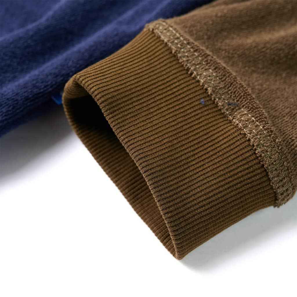 Sweatshirt para criança azul-marinho escuro 92