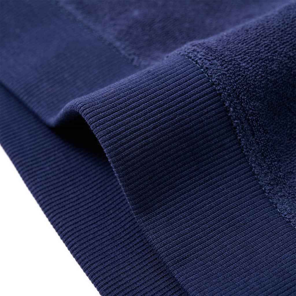 Sweatshirt para criança azul-marinho escuro 92