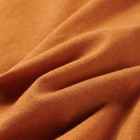 T-shirt de manga comprida para criança ocre-escuro 92