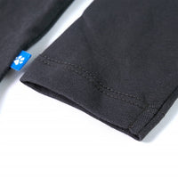 T-shirt de manga comprida para criança antracite 92