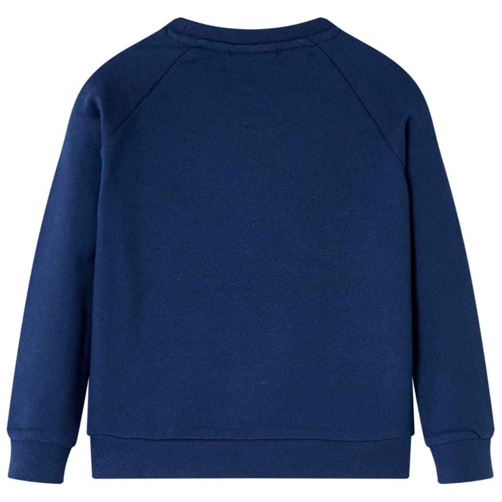 Sweatshirt para criança azul-marinho 92