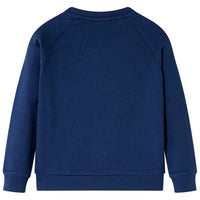 Sweatshirt para criança azul-marinho 92