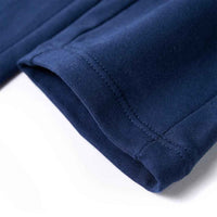 Calças de criança com cordão azul-marinho 92