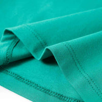 T-shirt de manga comprida para criança verde-brilhante 92