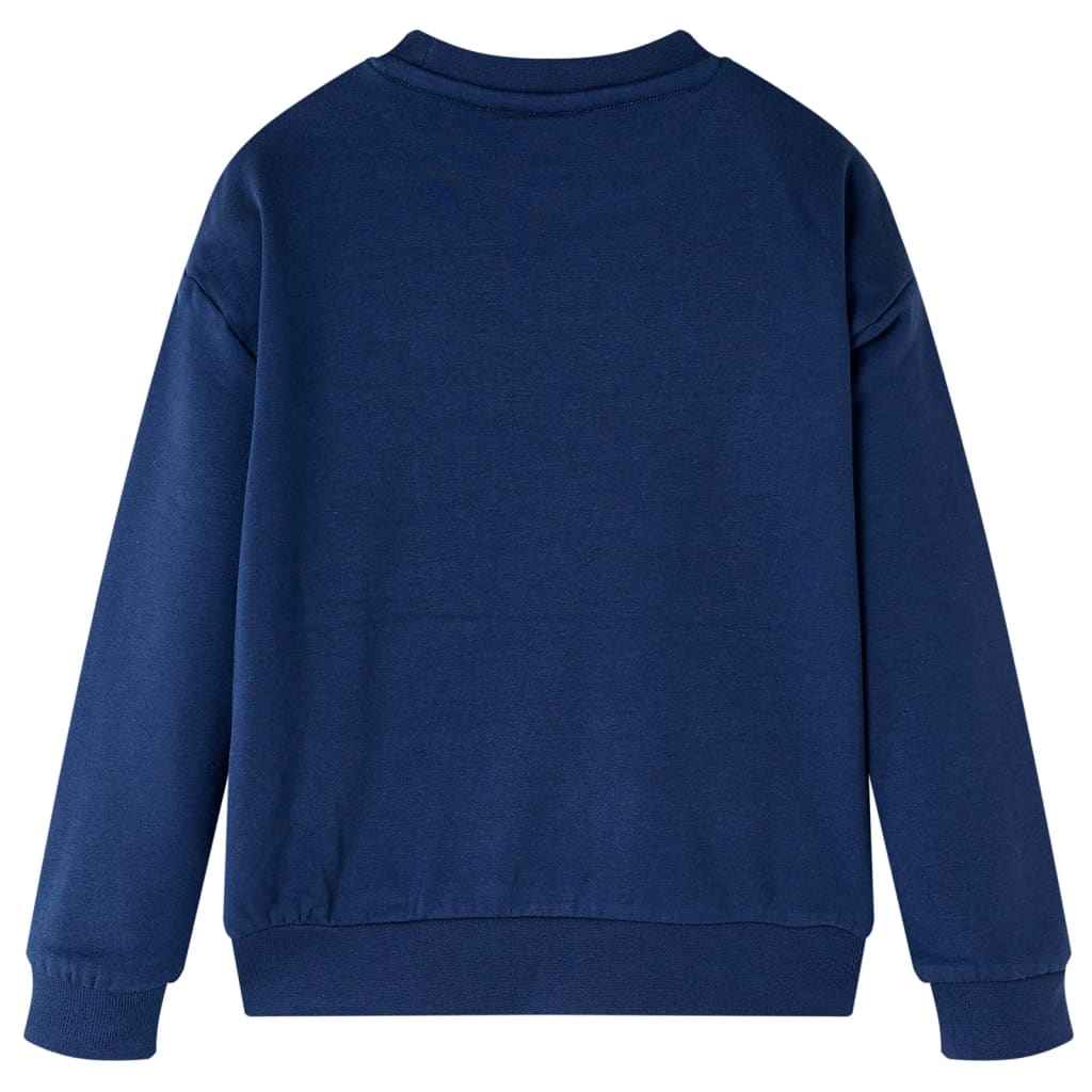 Sweatshirt para criança azul-marinho 92