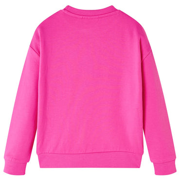 Sweatshirt para criança rosa-escuro 116