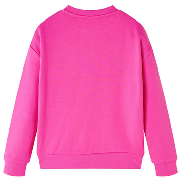 Sweatshirt para criança rosa-escuro 140