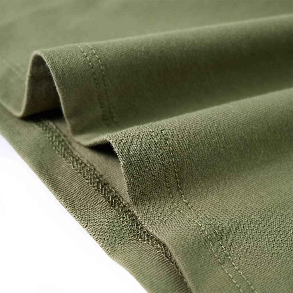 T-shirt de manga comprida para criança caqui 92