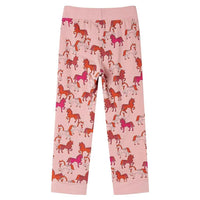 Pijama de manga comprida para criança rosa-claro 92