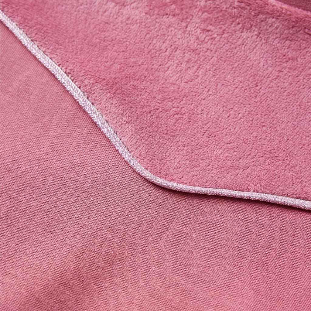 Sweatshirt para criança design retalhos de veludo cor framboesa 92