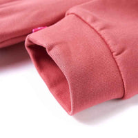 Sweatshirt para criança rosa-velho 92