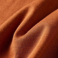 T-shirt de manga comprida para criança cor conhaque 92