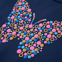 Sweatshirt para criança azul-marinho 92