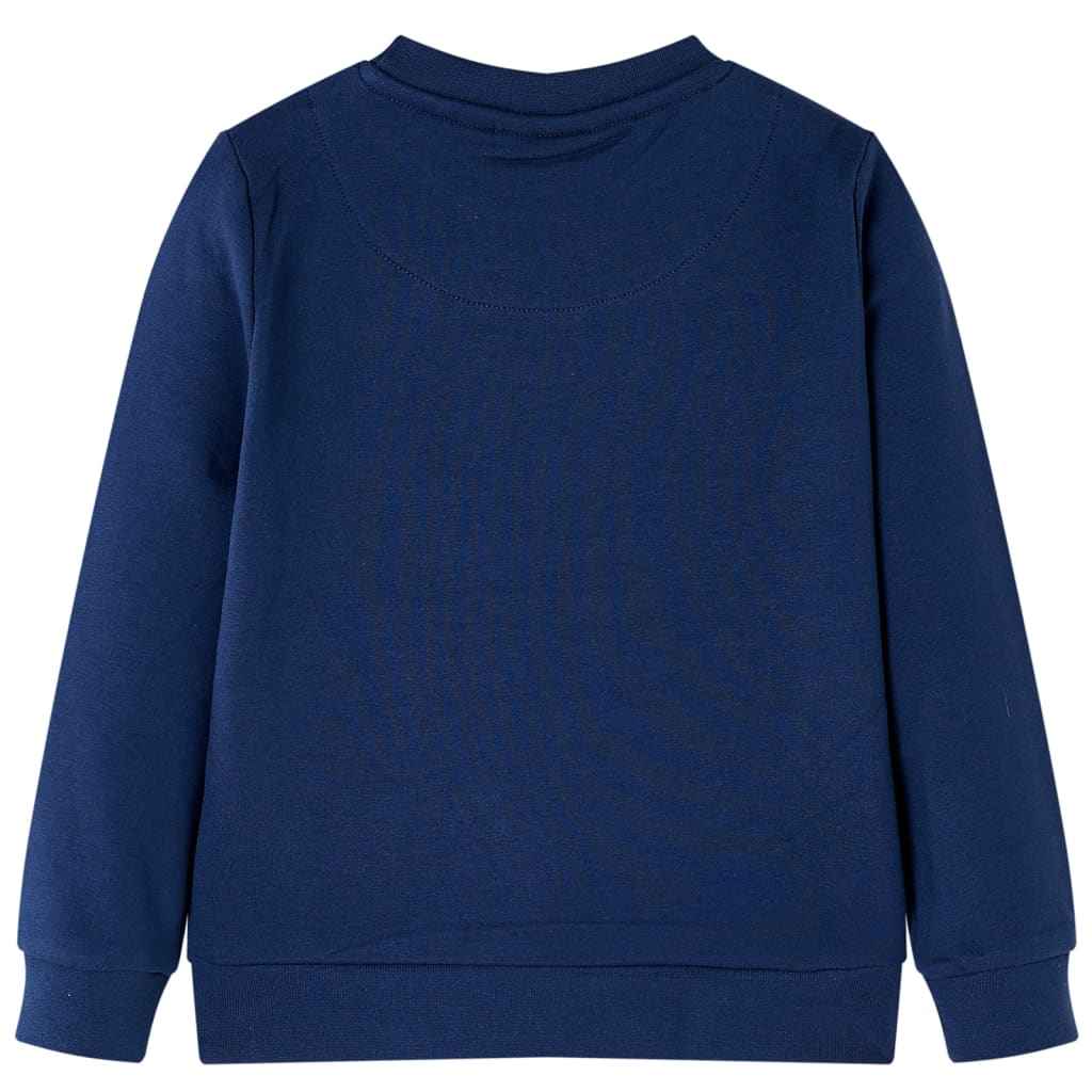 Sweatshirt para criança azul-marinho 92