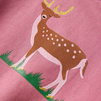 Sweatshirt para criança cor framboesa 92