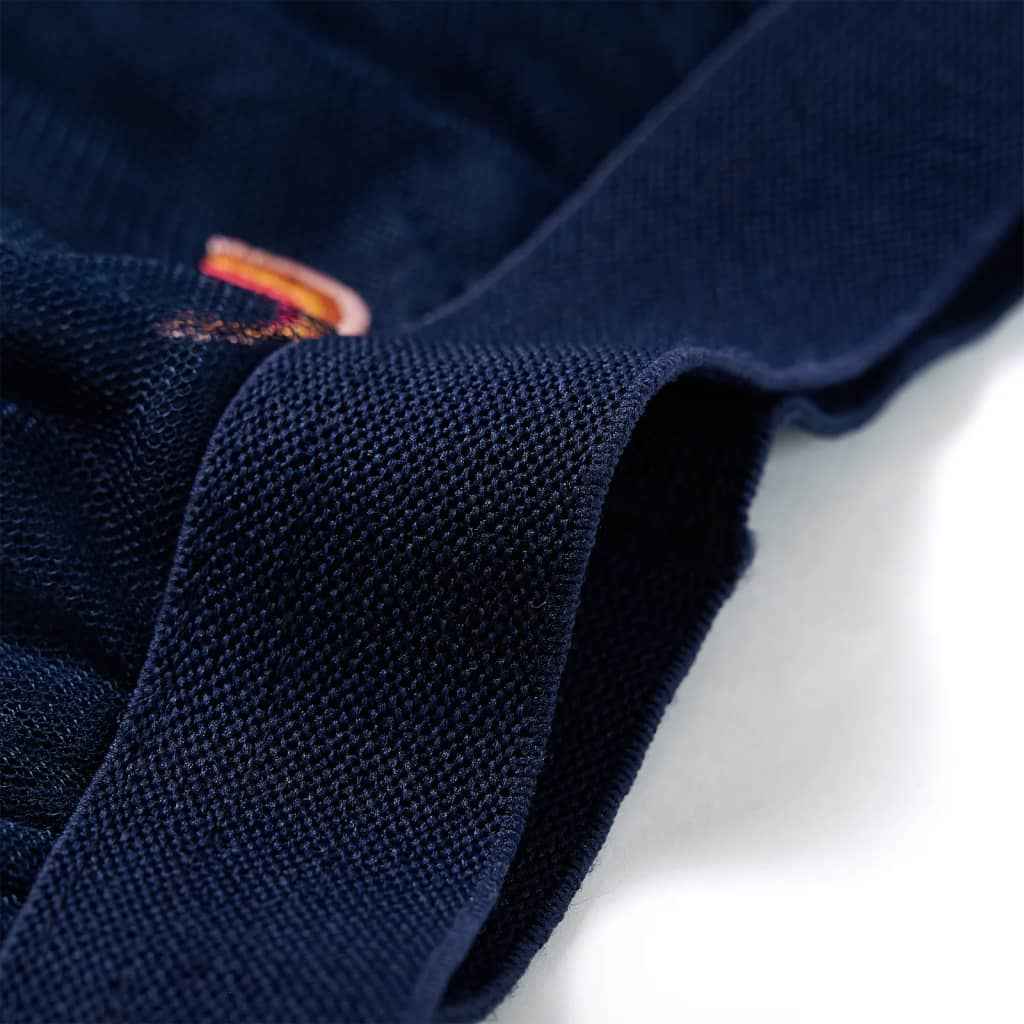 Saia para criança com tule azul-marinho 92