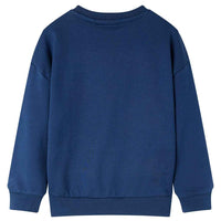 Sweatshirt para criança azul-marinho 92
