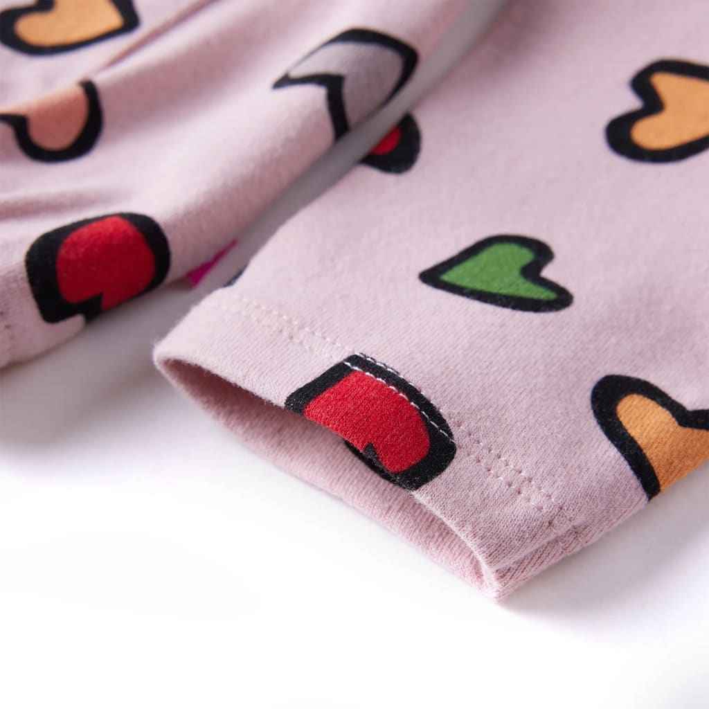 Sweatshirt para criança rosa 92