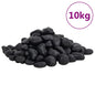 Seixos polidos 10 kg 2-5 cm preto