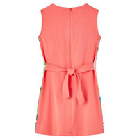 Vestido para criança coral 92