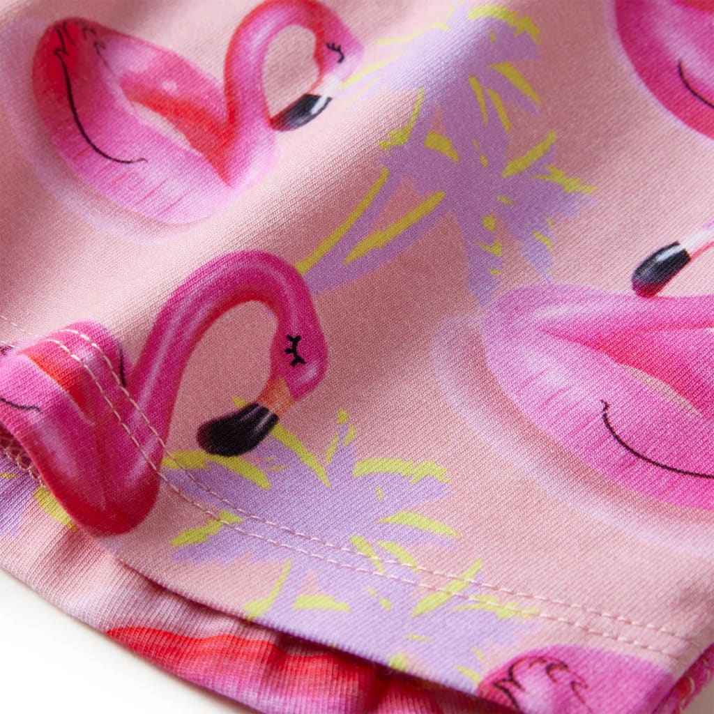 Calção para criança com cordão rosa-claro 92