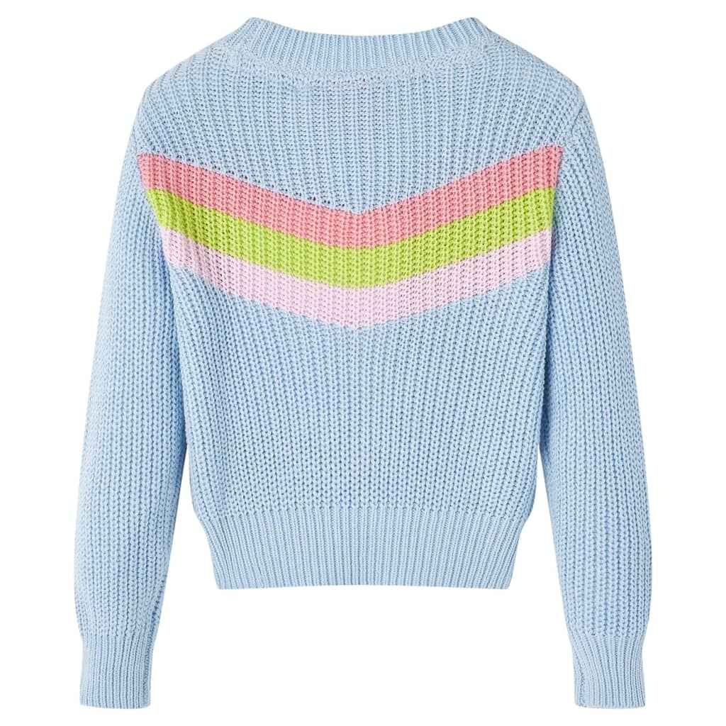 Camisola de malha para criança azul 92