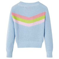 Camisola de malha para criança azul 92