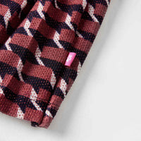 Saia plissada para criança com brilhos azul-marinho 92