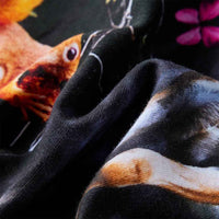 Vestido de manga comprida para criança azul-marinho 92