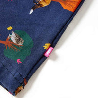 Saia infantil azul-marinho 92