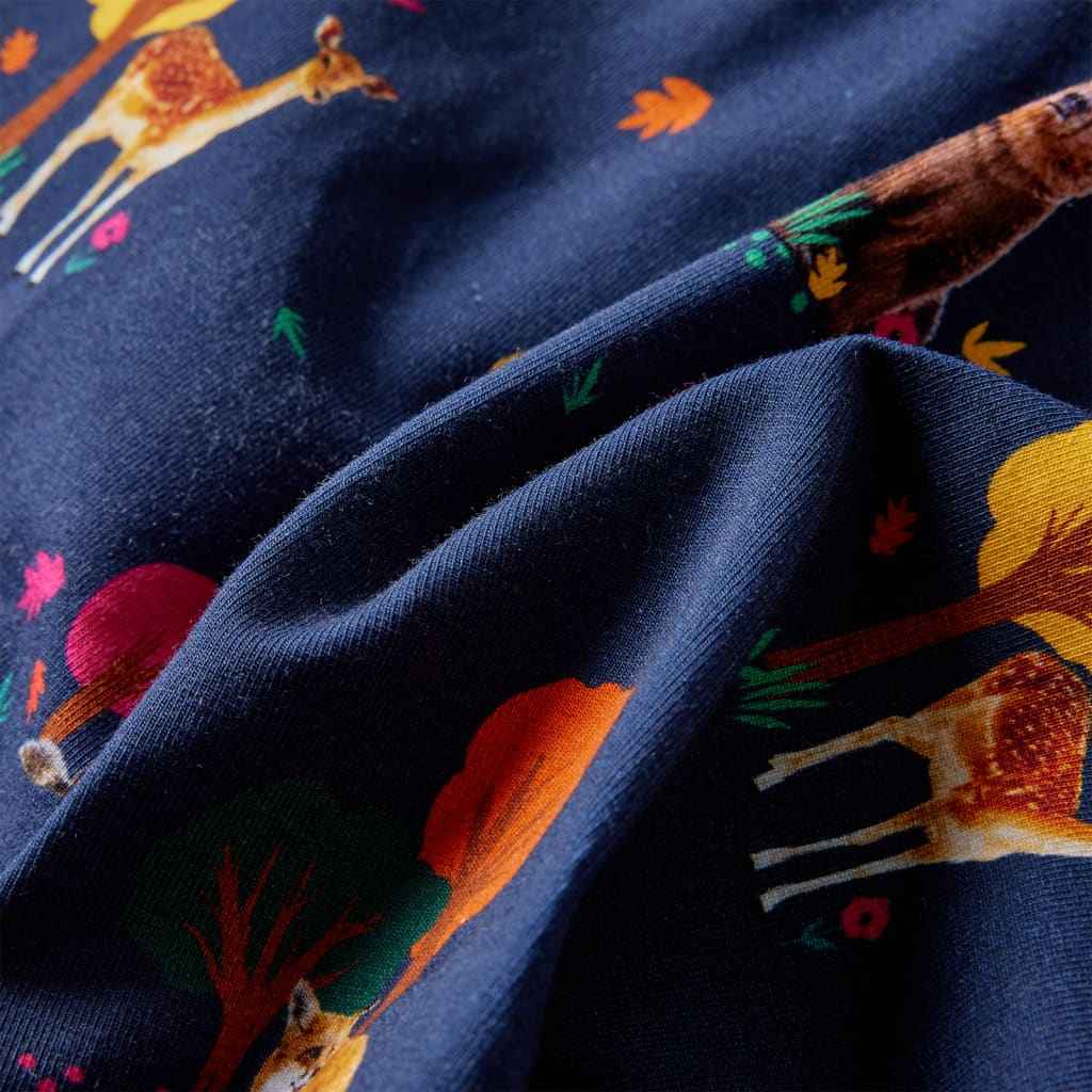 Saia infantil azul-marinho 92