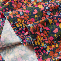 Vestido de manga comprida para criança multicor 104