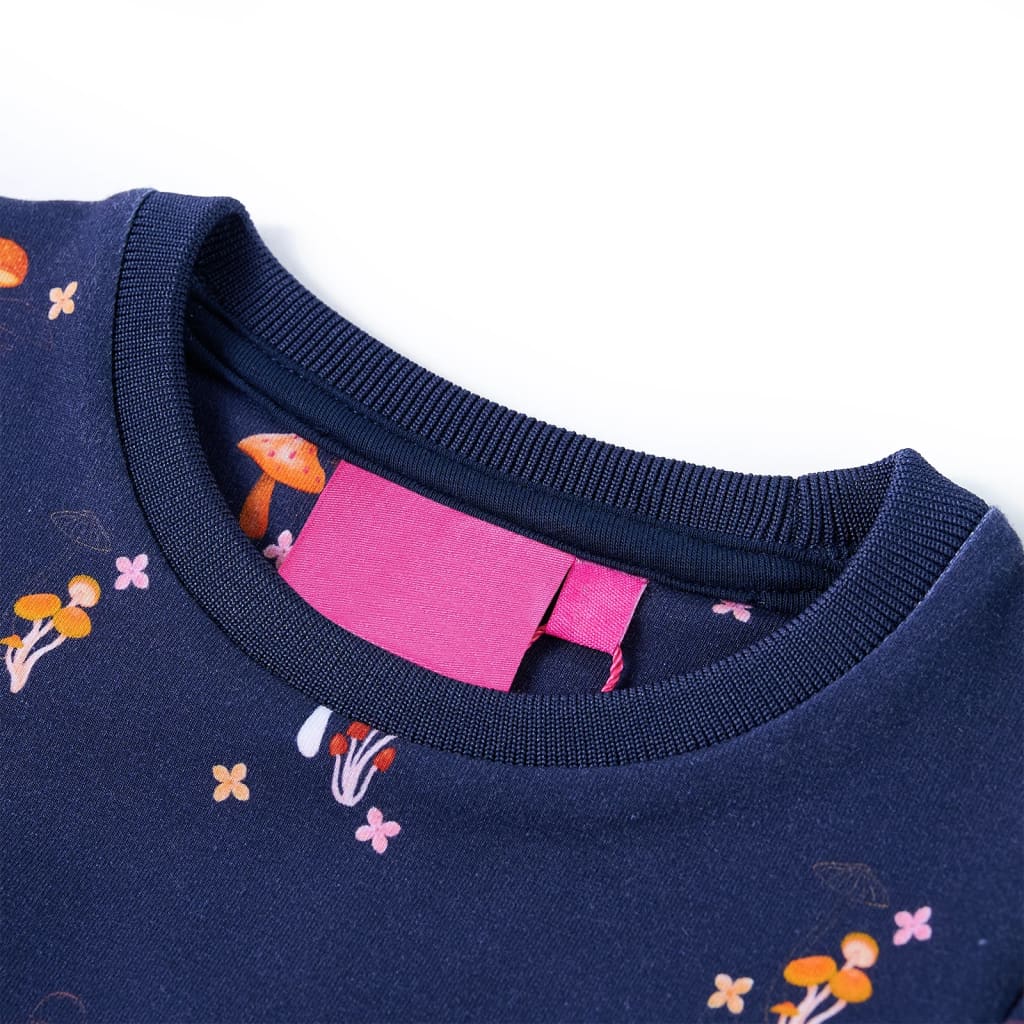 Vestido para criança azul-marinho 104