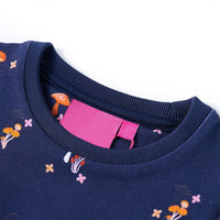 Vestido para criança azul-marinho 104