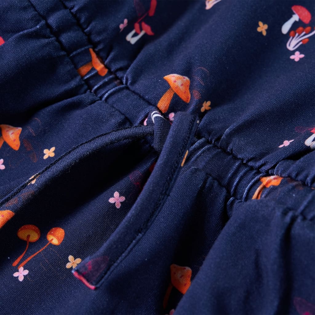 Vestido para criança azul-marinho 104