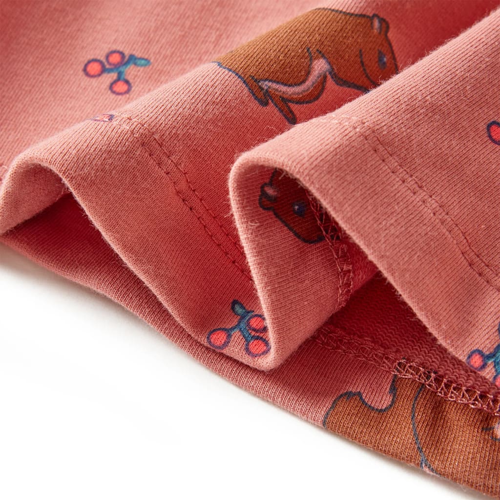 Saia para criança rosa-velho 116