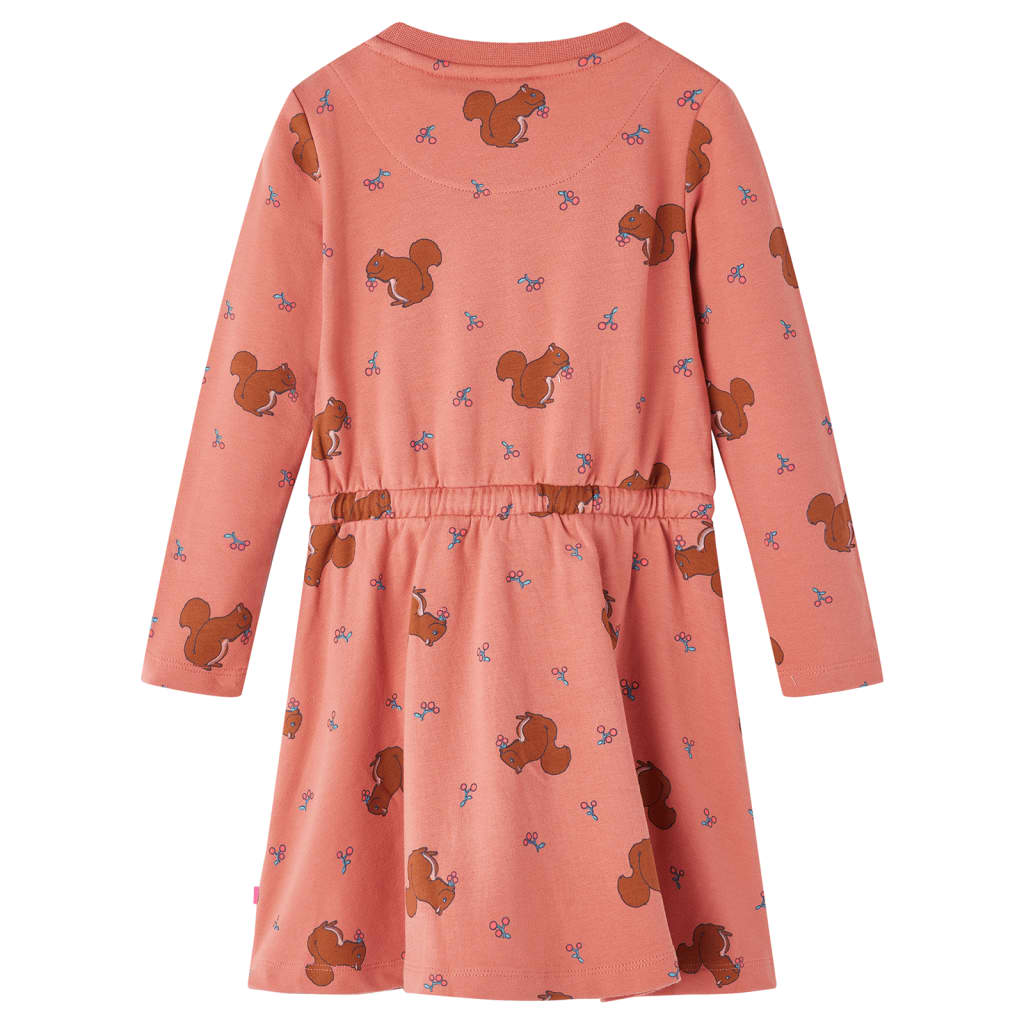 Vestido para criança rosa-velho 92