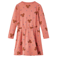 Vestido para criança rosa-velho 92