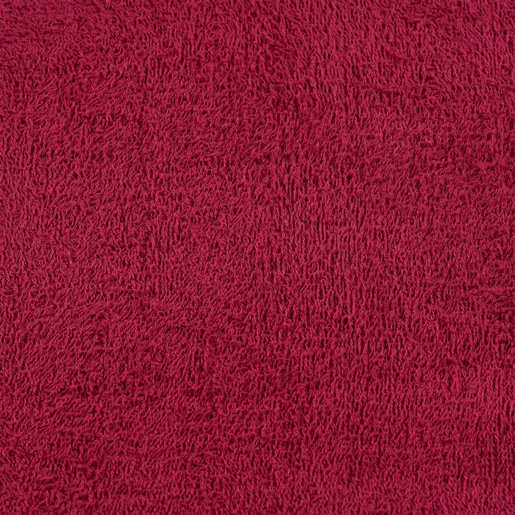 Toalhas de mãos FROGN 4 pcs 50x100 cm 360 g/m² bordô